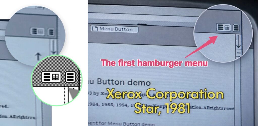 The famous “hamburger” menu icon isn’t as new as you may have assumed